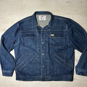 Vintage 1985 Levi’s Denim Chore Coat Size XL Made in USA (El Paso Factory T63B)